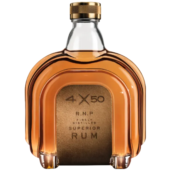 4x50 R.N.P Finaly Distilled Rum 40,5% Vol., 0,7 Liter4x50
