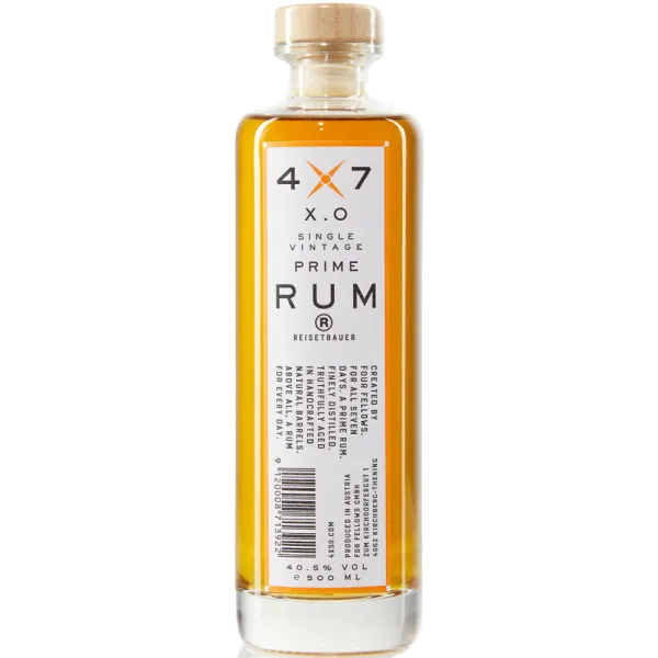 4x7 X.O Single Vintage Prime Rum 40,5% Vol., 0,5 Liter4x50
