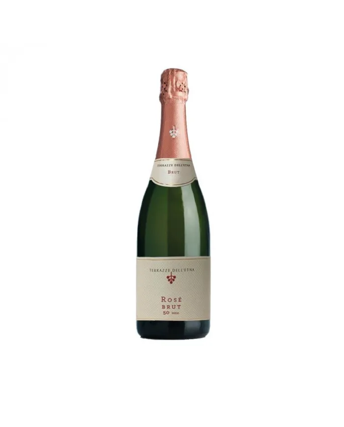 50 Mesi Metodo Classico Brut Rosé 2018 - TERRAZZE DELL'ETNA