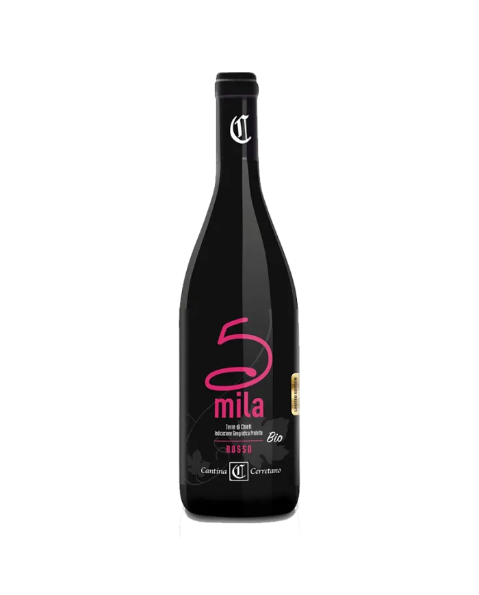 5000 5mila Limited Edition Terre di Chieti IGP Rosso 2019 Bio Vegano - Cerretano vini