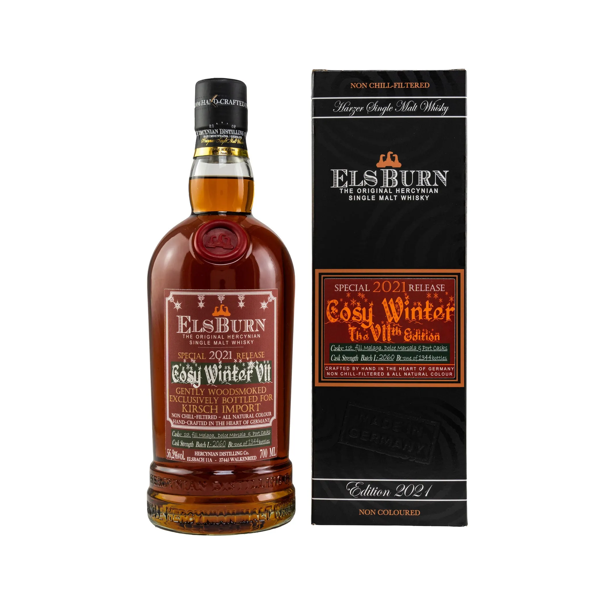 Elsburn Cosy Winter VII (2021) Hercynian Distilling Co. 56,2% vol. Cask Strength