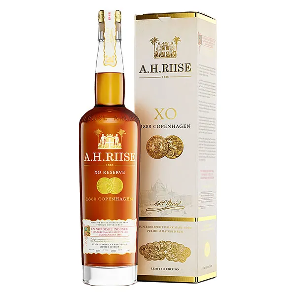 A.H. Riise XO Reserve 1888 Copenhagen Gold Medal Rum 0,7L 40% vol