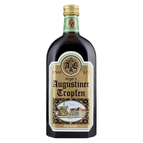 Angers's Augustiner-Tropfen Kräuterlikör 0,7L 32% vol