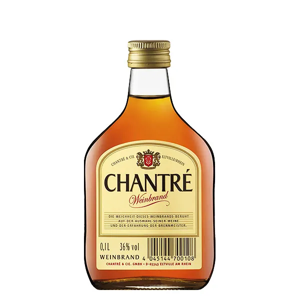 Chantré Weinbrand 24x0,10L 36% vol
