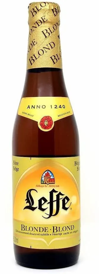 Leffe Blond 0,33l - Abteibier aus Belgien mit 6,6% Vol.