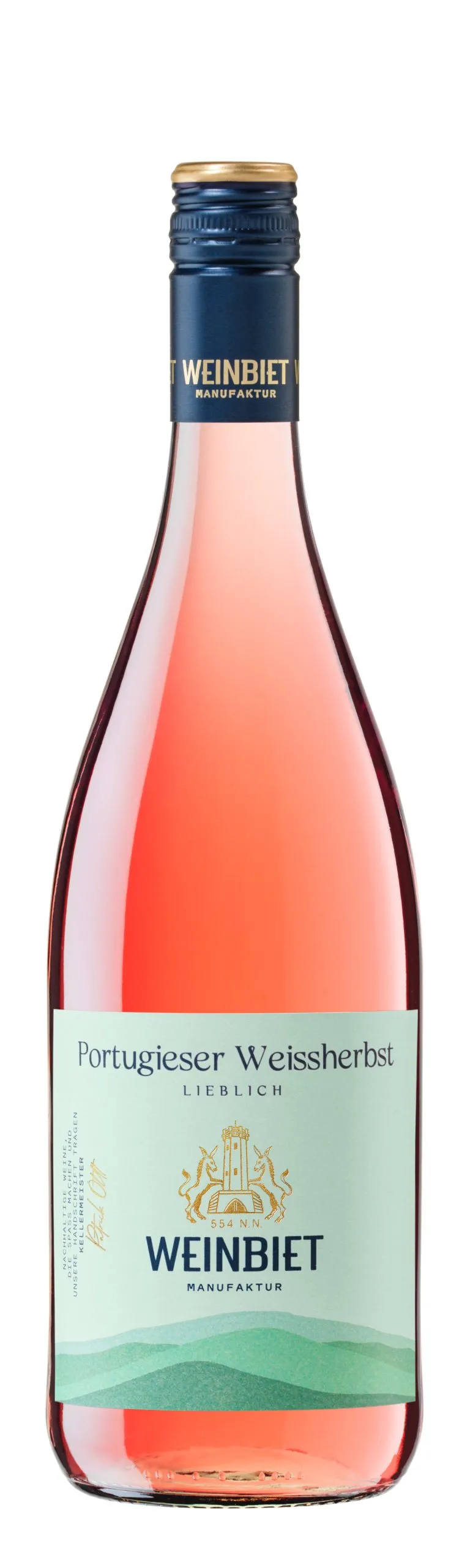 Weinbiet eG - Portugieser Weißherbst lieblich Liter 2023