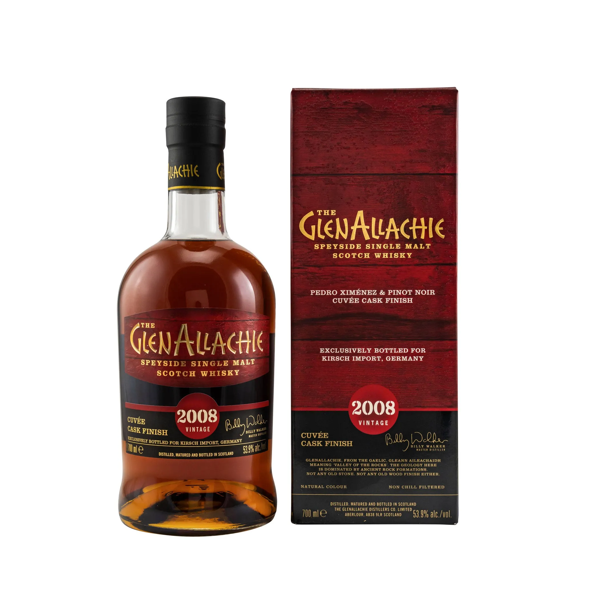 GlenAllachie 2008/2020 PX & Pinot Noir Cuvee