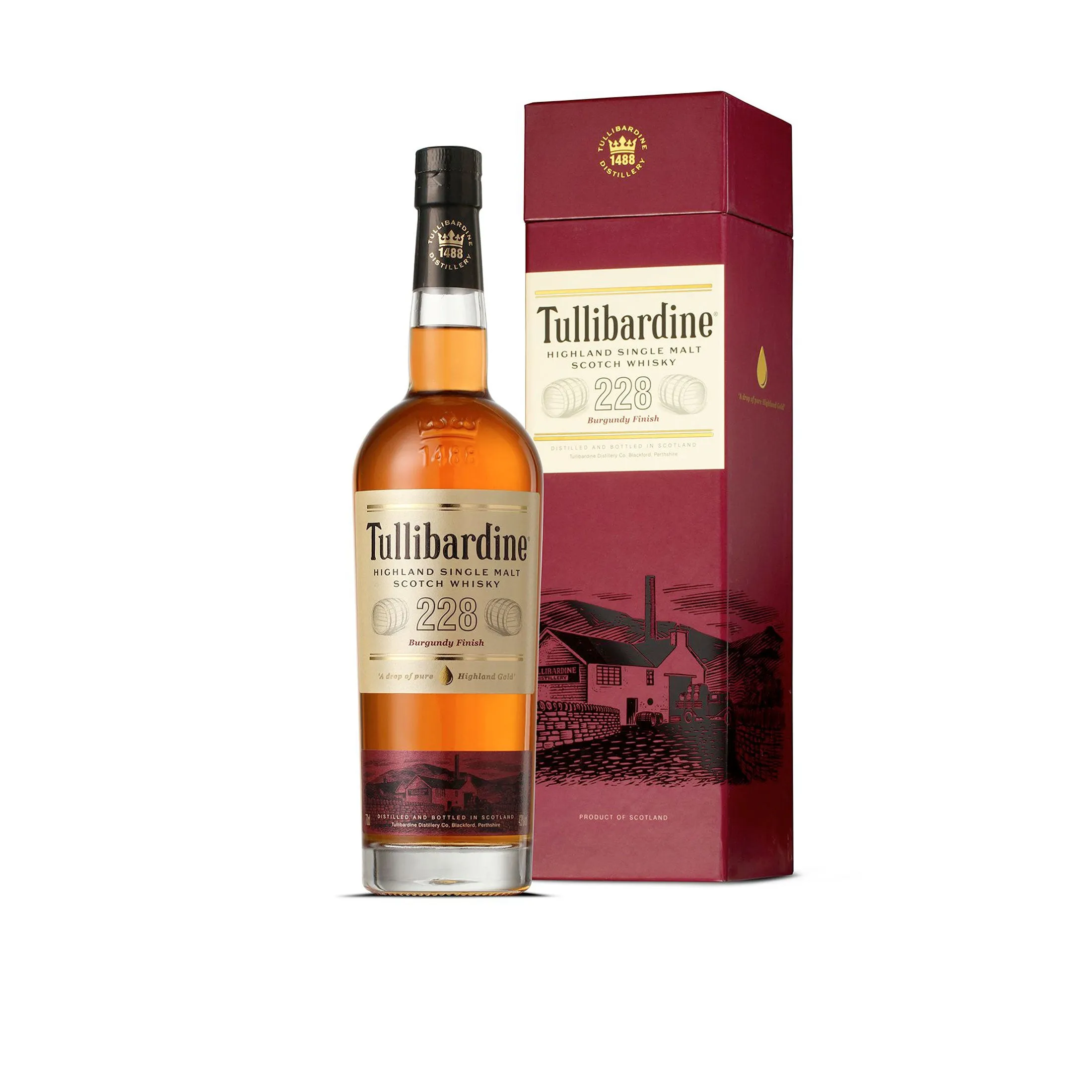 Tullibardine Burgundy Finish 43%