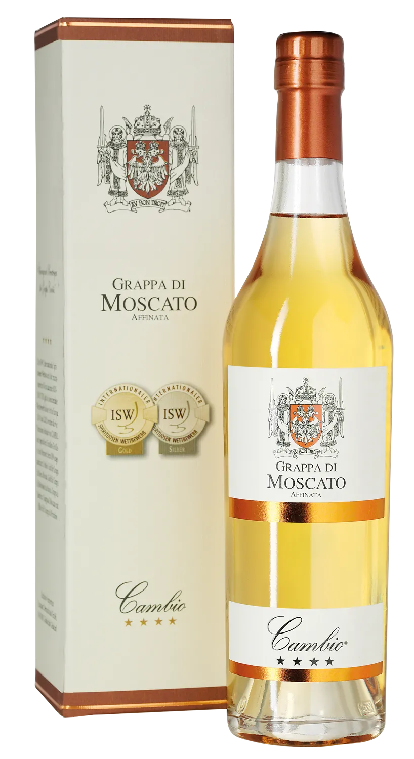 Cambio Grappa di Moscato