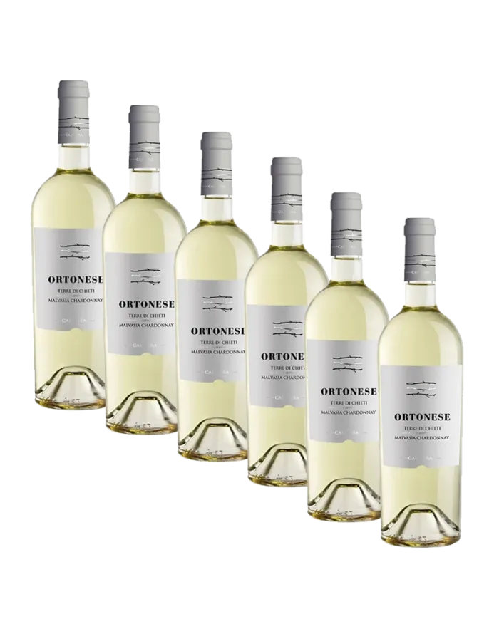 6 bottiglie Caldora Ortonese Malvasia Chardonnay IGT 2021 - Fantini Farnese