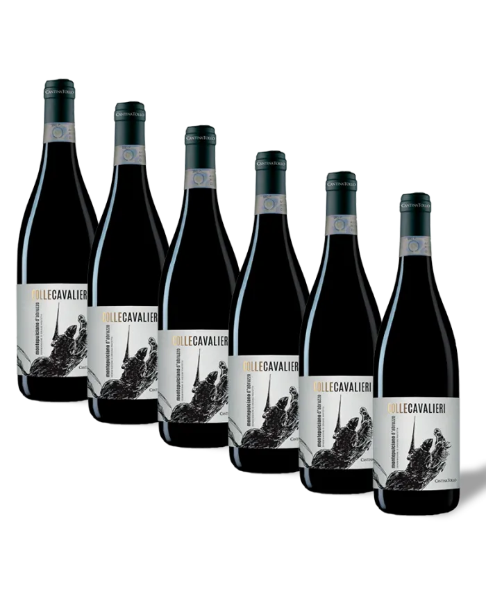 6 Bottiglie Colle Cavalieri Montepulciano D’Abruzzo Dop 2020 - Cantina Tollo
