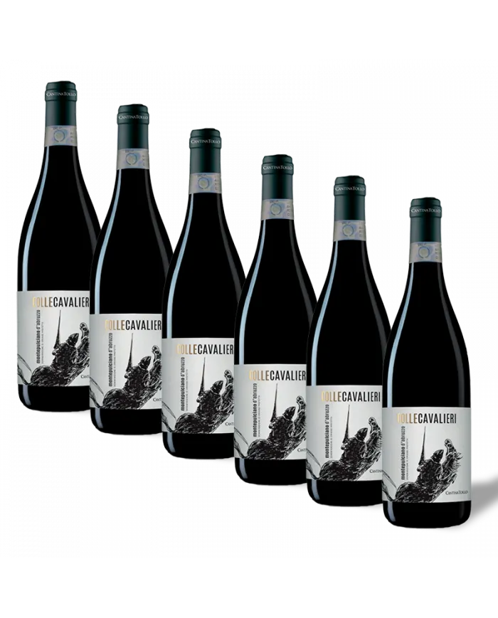 6 Bottiglie Colle Cavalieri Montepulciano D’Abruzzo Dop 2021 - Cantina Tollo