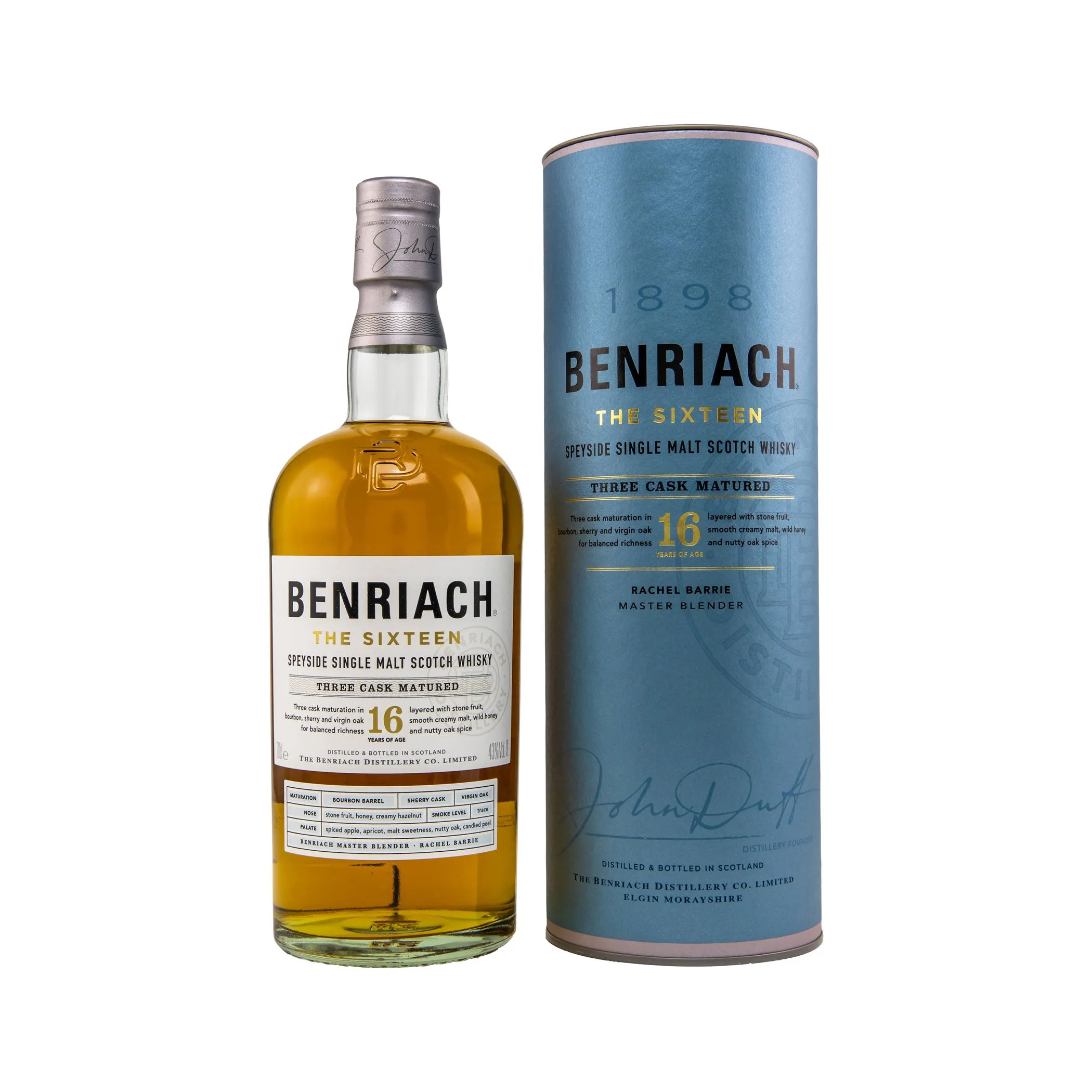Benriach 16 Jahre - the Sixteen - neue Ausstattung 2022