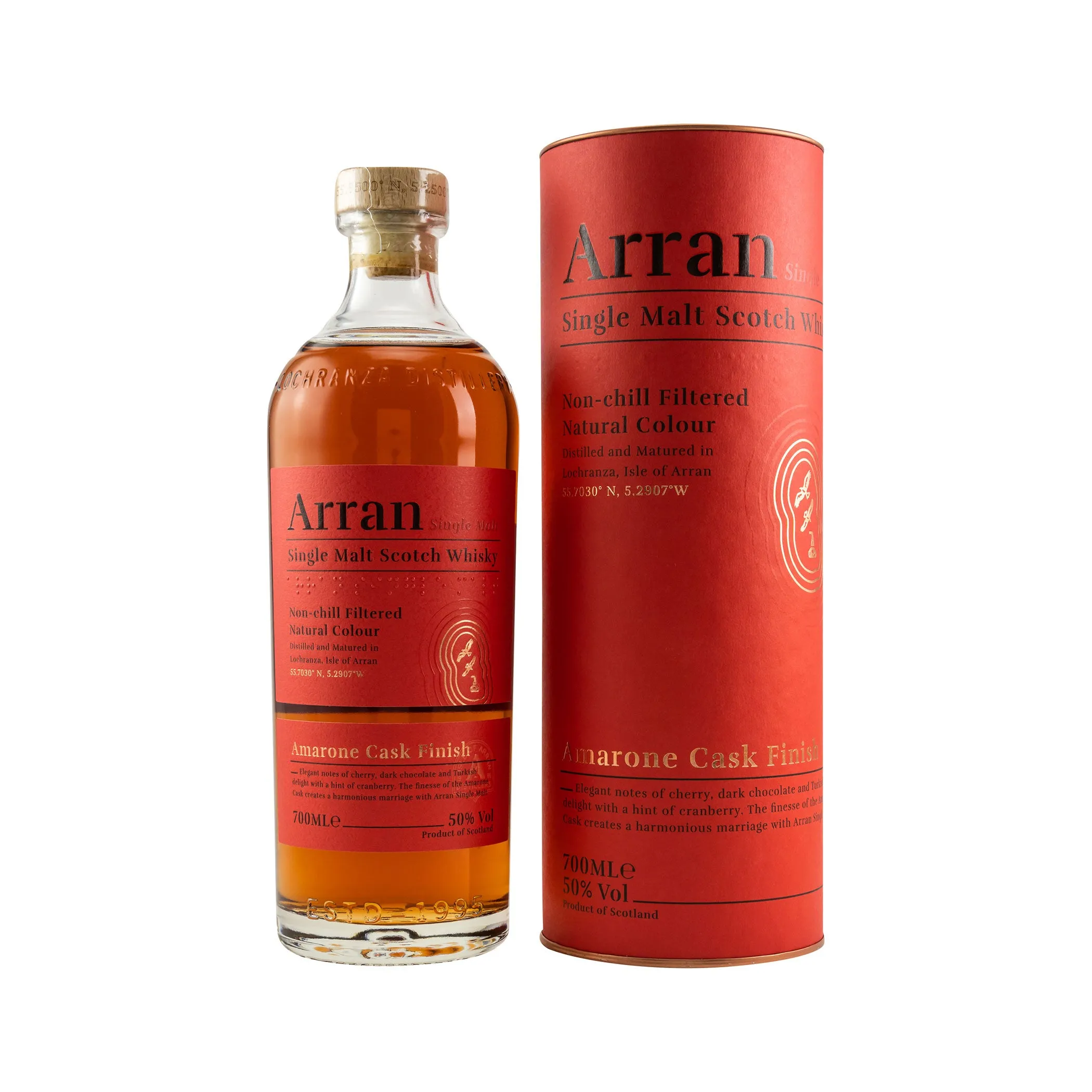 Arran Amarone Cask Finish - Single Malt Scotch Whisky - Islands