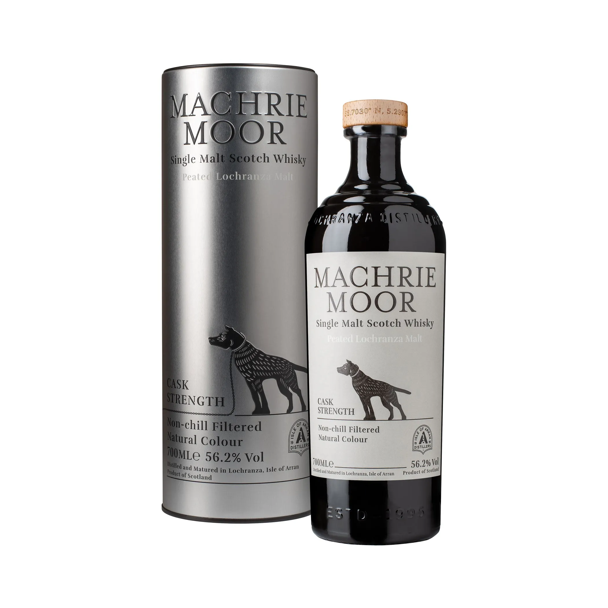 MACHRIE MOOR CASK STRENGTH - Peated Lochranza Malt