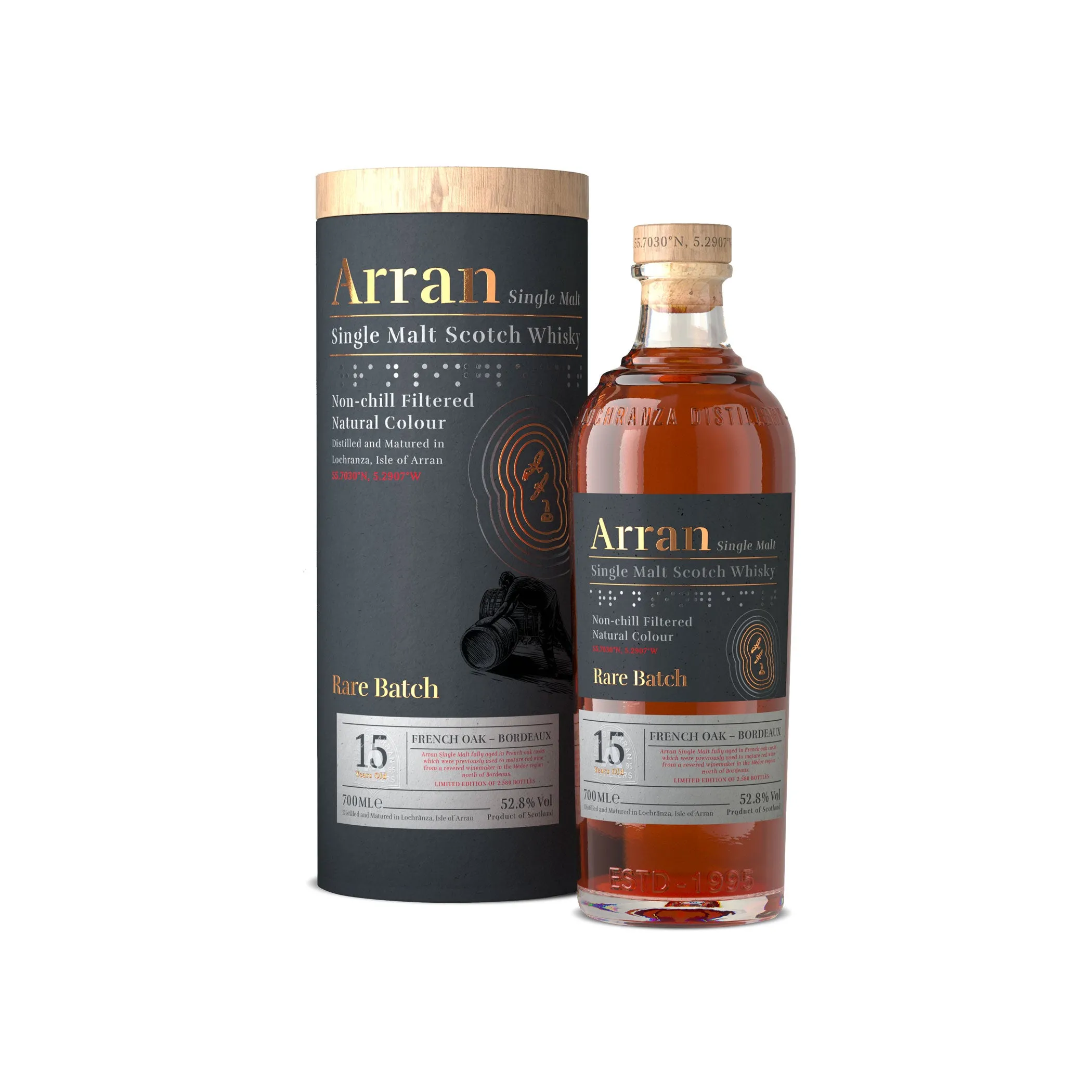 Arran Rare Batch 15 Jahre French Oak Bordeuaux