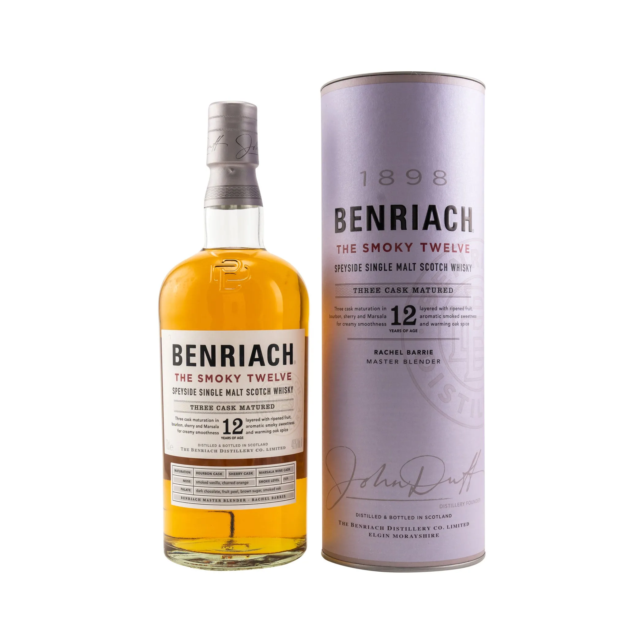 Benriach THE SMOKY TWELVE 46% 0,7L