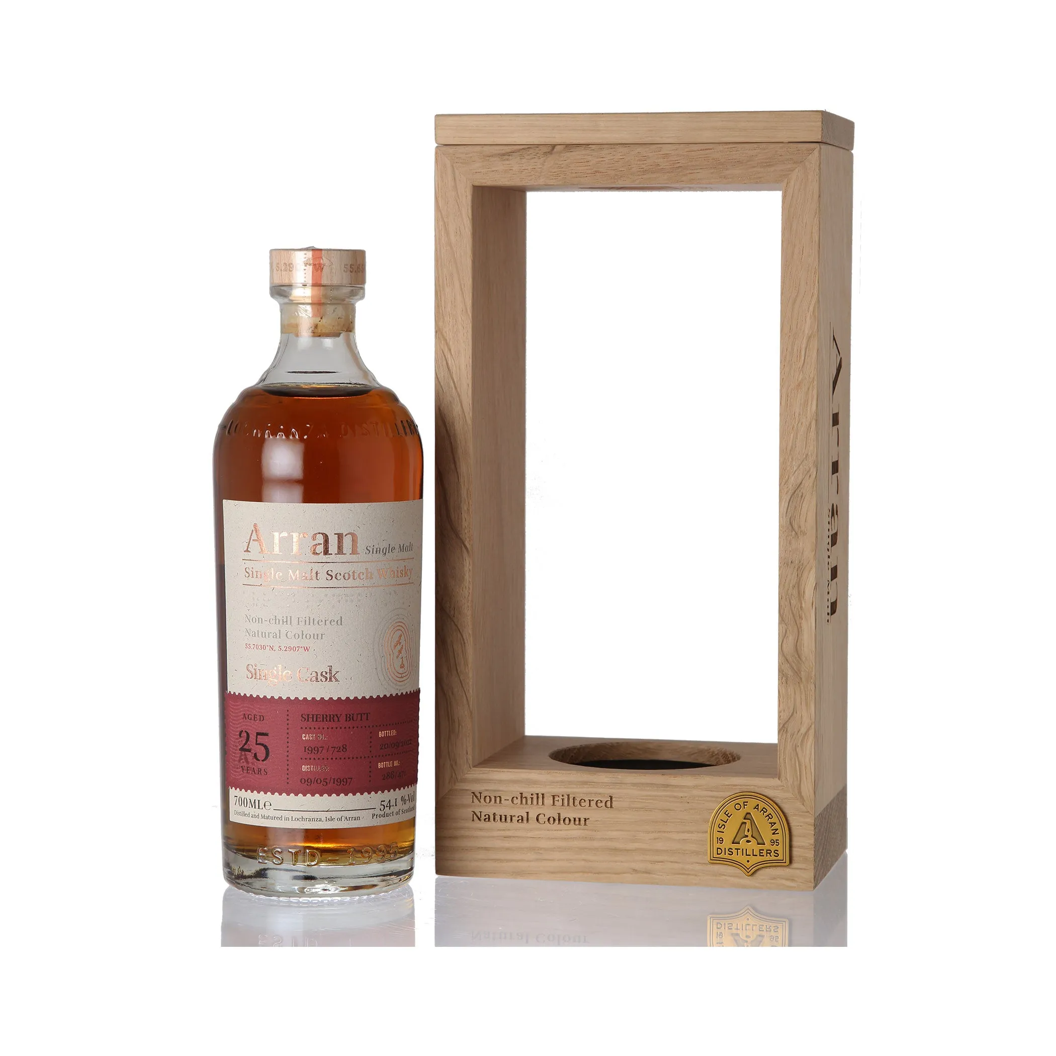 Arran - Single Cask - 25 Jahre - Single Malt Scotch Whisky