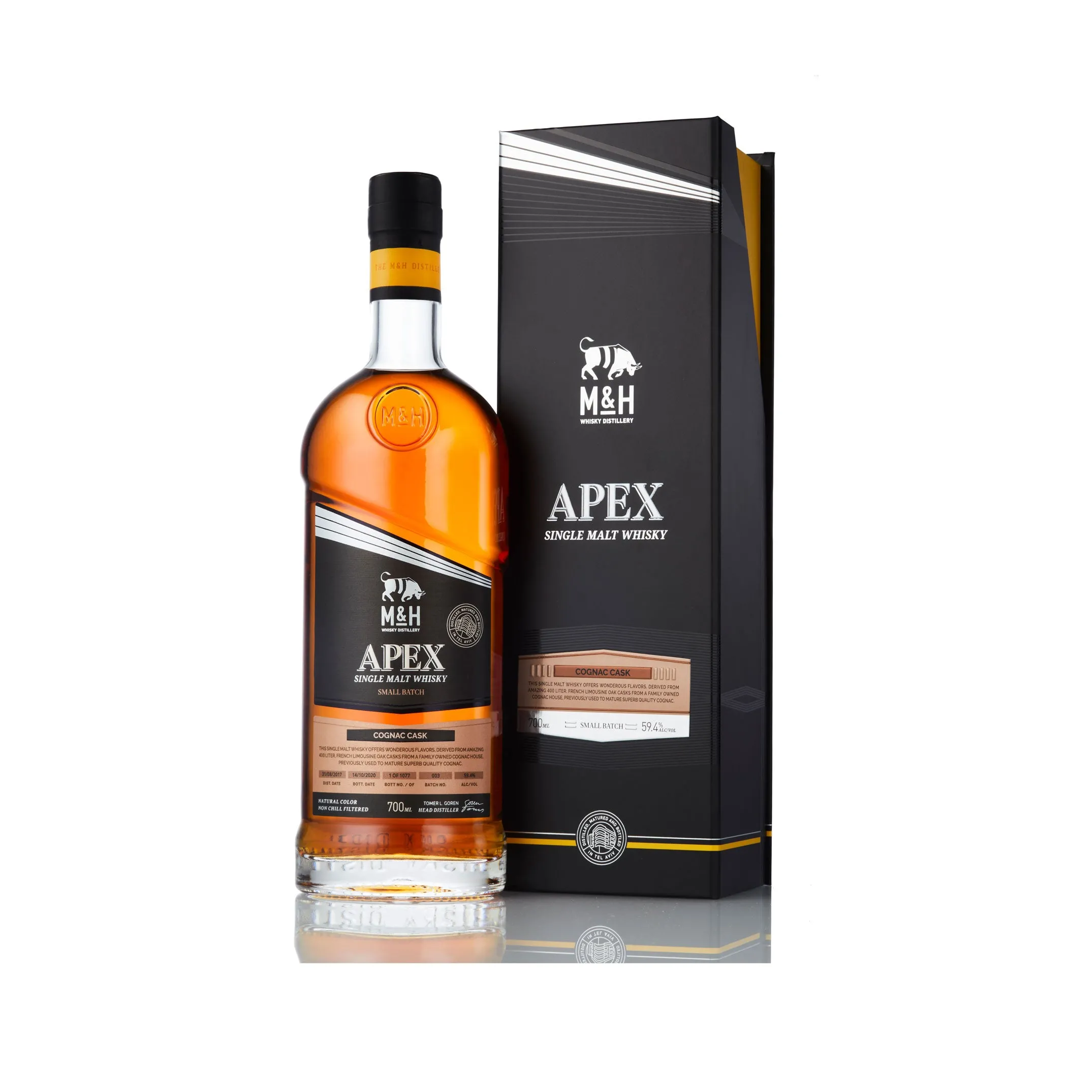 M&H Apex Small Batch Cognac Cask Finish