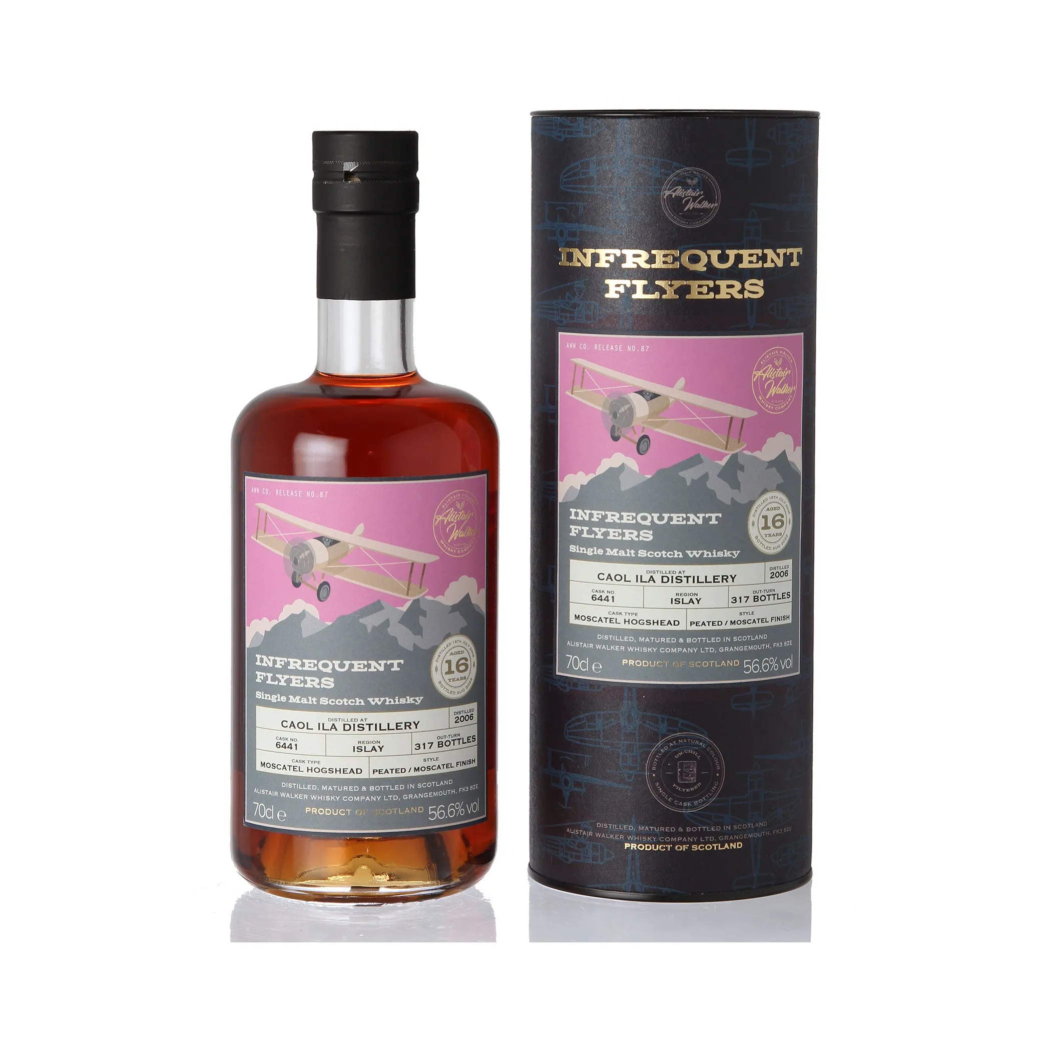 Caol Ila 16 Jahre 2006/2022 - Moscatel Hogshead - Alistair Walker - Infrequent Flyers