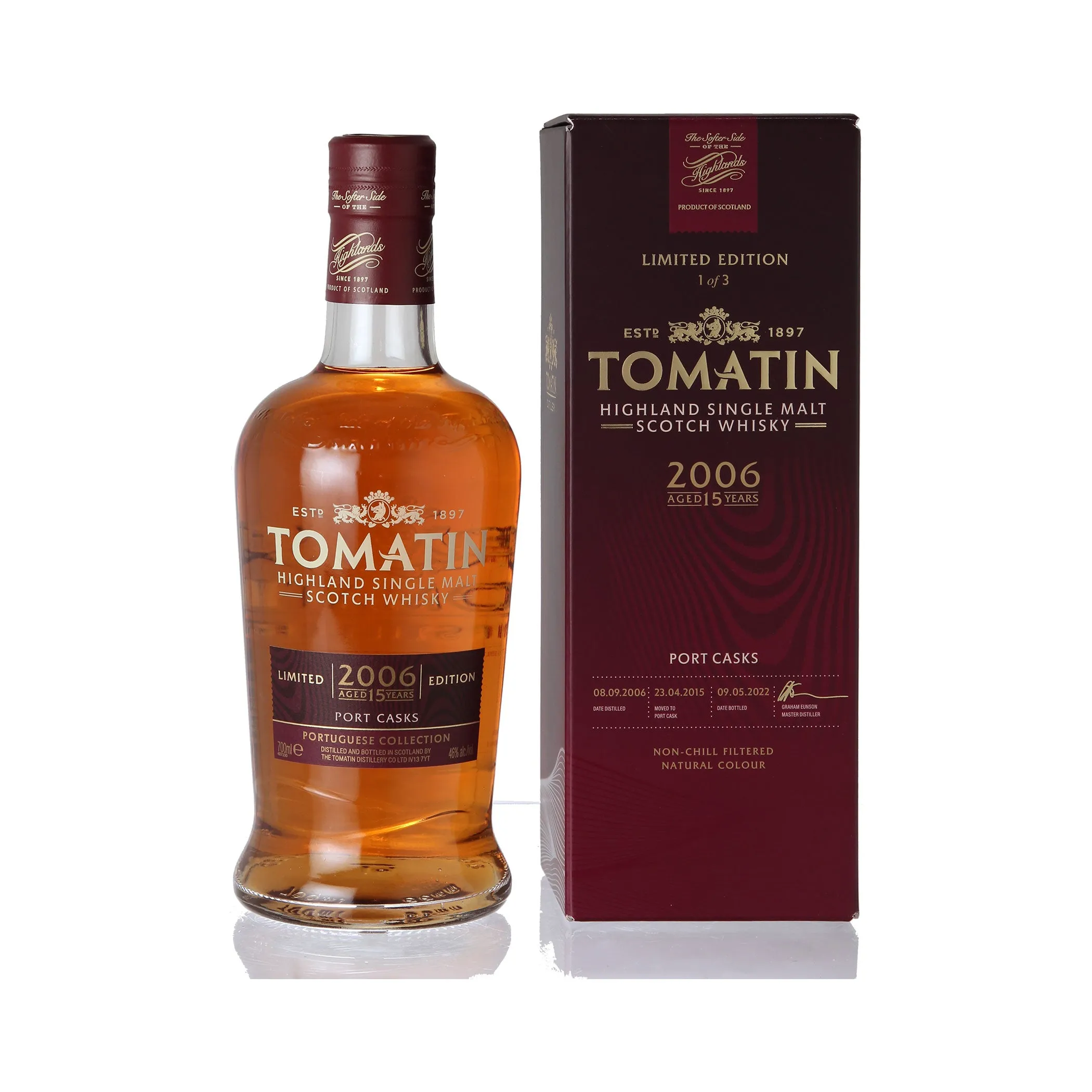 Tomatin 15 Jahre 2006/2022 - PORT CASKS - Portuguese Collection