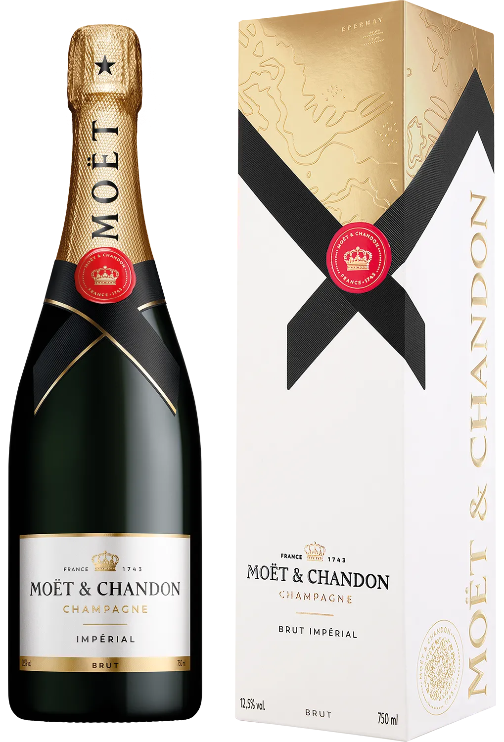 Moët & Chandon · Brut Impérial in der Geschenkverpackung
