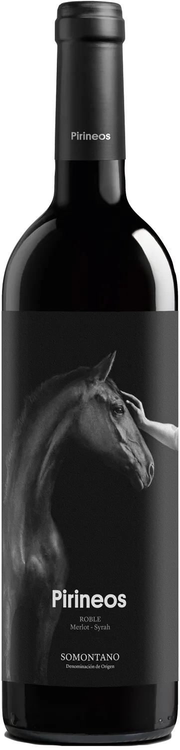 2021 Bodega Pirineos "Black Horse" Tinto Roble Somontano D.O.
