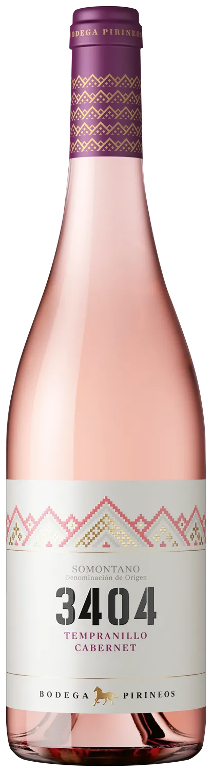 2023 Bodega Pirineos "3404" Rosado - Tempranillo und Cabernet Somontano D.O.