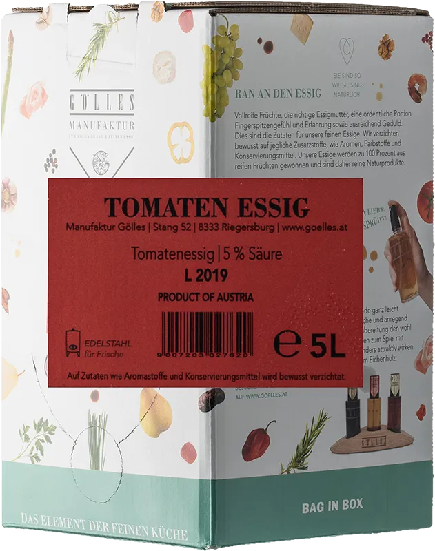 Tomaten Essig Bag in Box