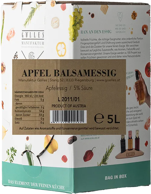 Apfel Balsamessig Bag in Box