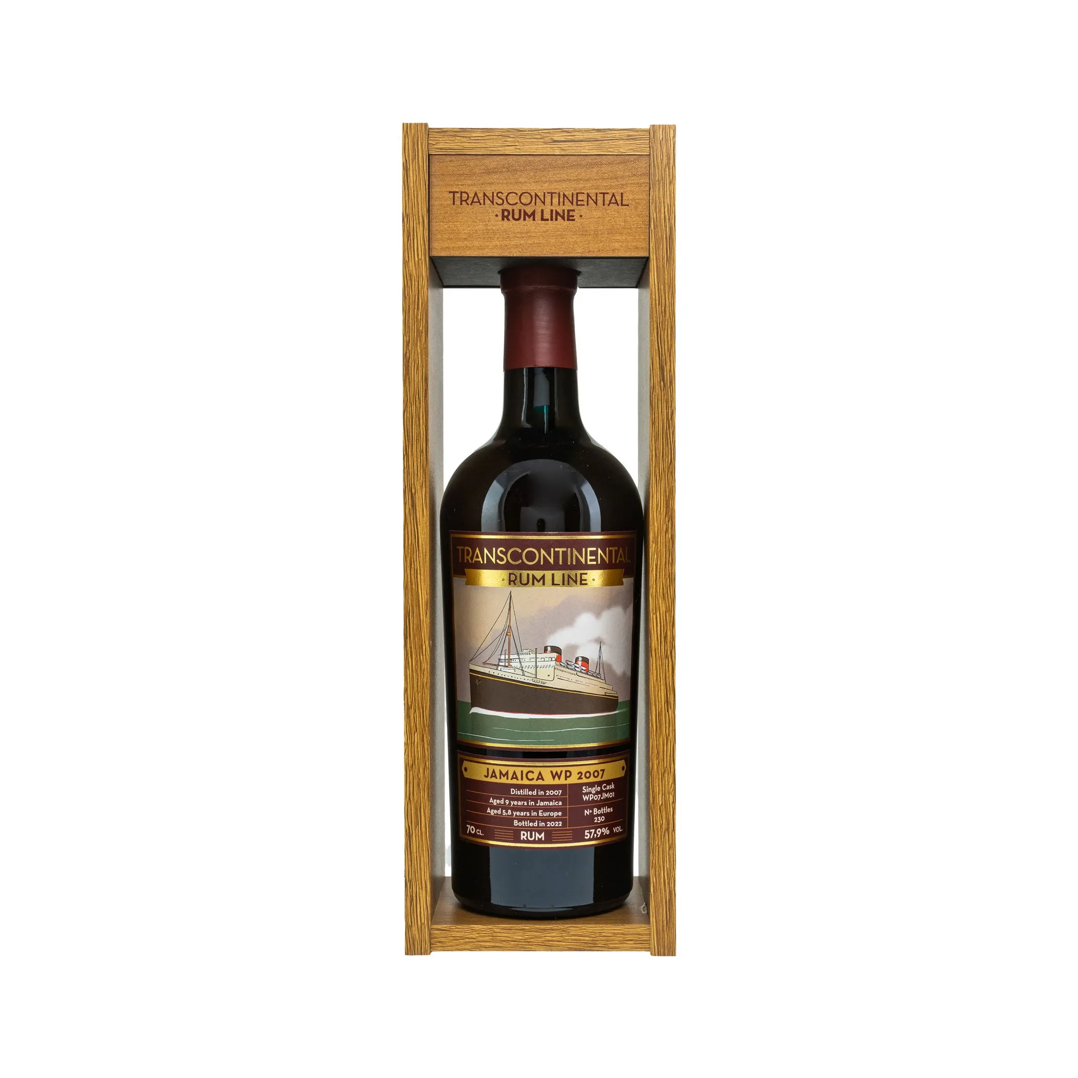 Jamaica WP 2007/2022 - 14 Jahre - Single Cask - Transcontinental Rum Line -