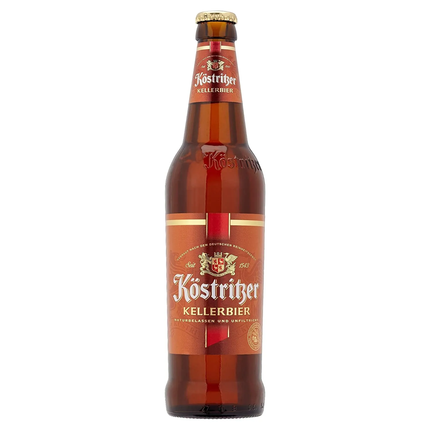 Köstritzer Kellerbier 0,5l mit 5,4% Vol.