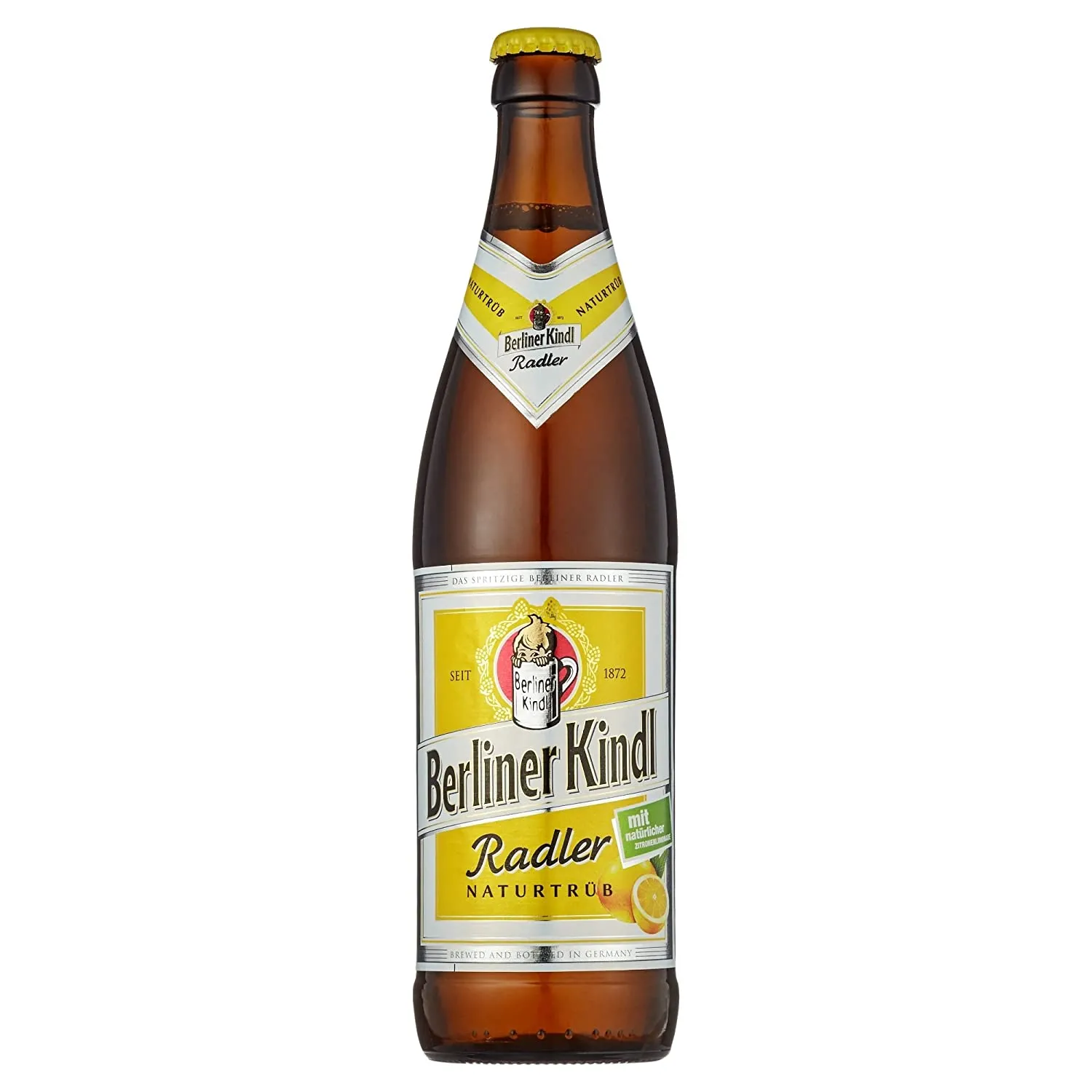 Berliner Kindl Radler Naturtrüb 0,5l - Radler mit 2% Vol.