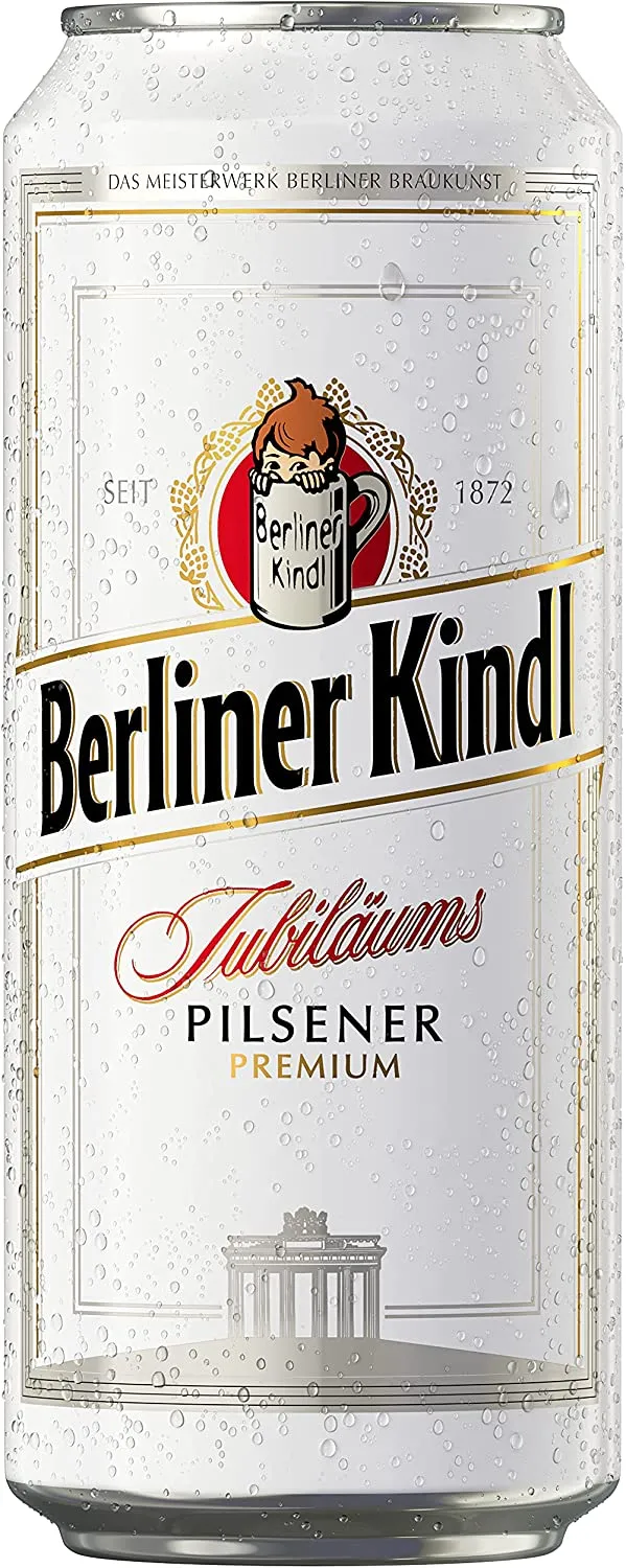 Berliner Kindl Jubiläums Pilsener 0,5l in der Dose mit 5,1%Vol.