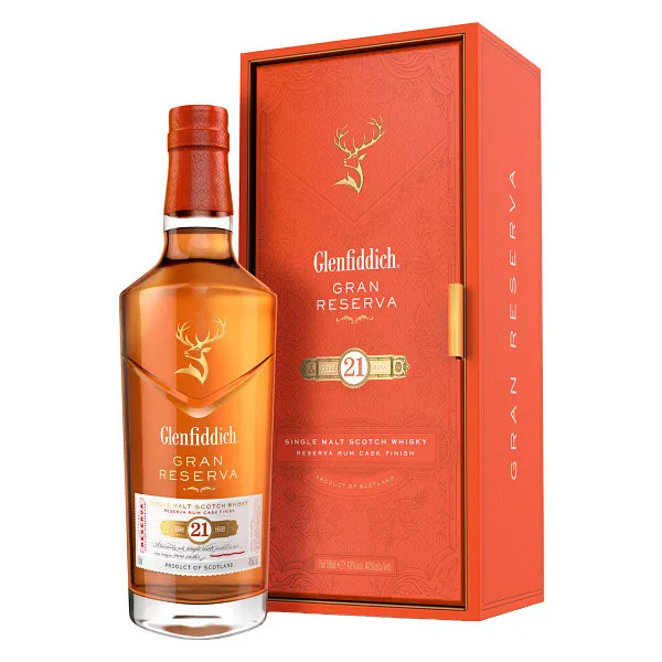 Glenfiddich 21 Jahre Gran Reserva Single Malt Scotch Whisky 0,7L 40% vol