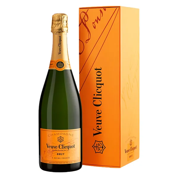 Veuve Clicquot Champagner Brut 0,75L in Geschenkpackung