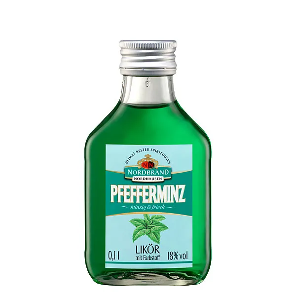 Nordbrand Nordhausen Pfefferminzlikör 12x0,10L 18% vol
