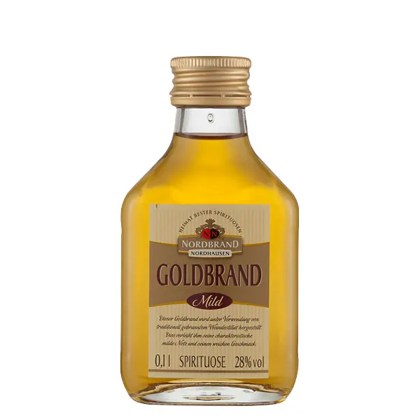 Nordbrand Nordhausen Goldbrand Mild 12x0,10L 28% vol