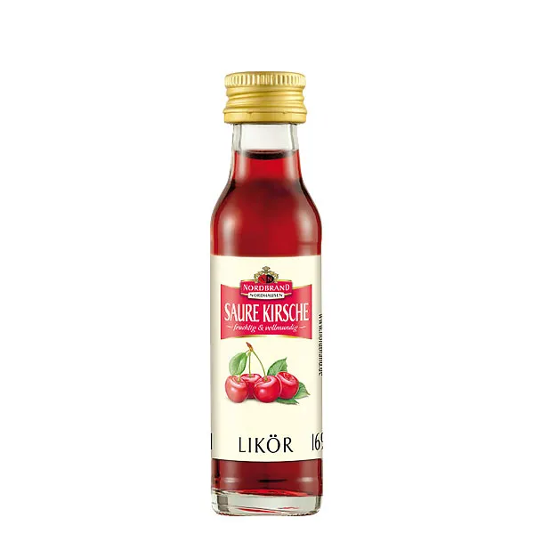 Nordbrand Nordhausen Saure Kirsche 24x0,02L 16% vol
