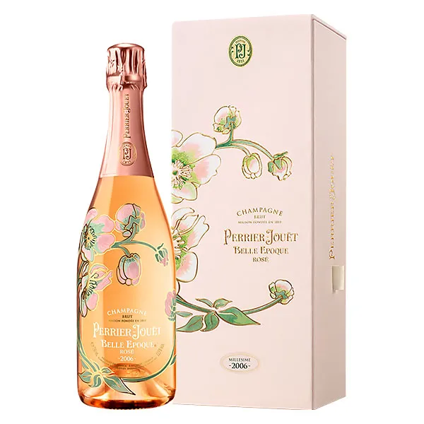 Perrier-Jouët Champagner Belle Époque Rosé 2006 0,75L in Geschenkpackung