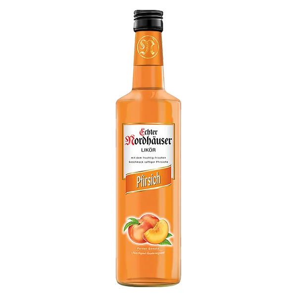 Nordbrand Nordhausen Echter Nordhäuser Likör Pfirsich 0,7L 17% vol