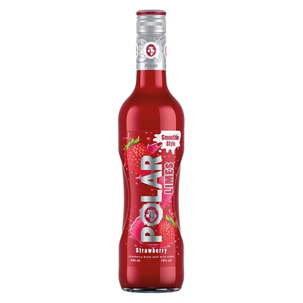 Polar Limes Strawberry Smoothie Style 0,5L 15% vol