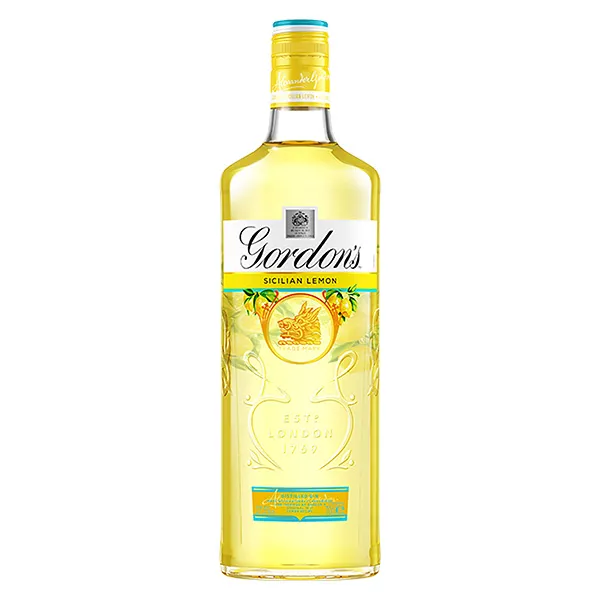 Gordon's Premium Sicilian Lemon Distilled Gin 0,7L 37,5% vol