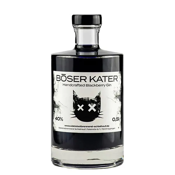Böser Kater Handcrafted Blackberry Gin 0,5L 40% vol