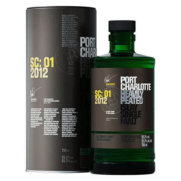 Bruichladdich Port Charlotte SC:01 2012 Heavily Peated 0,7L 55,2% vol