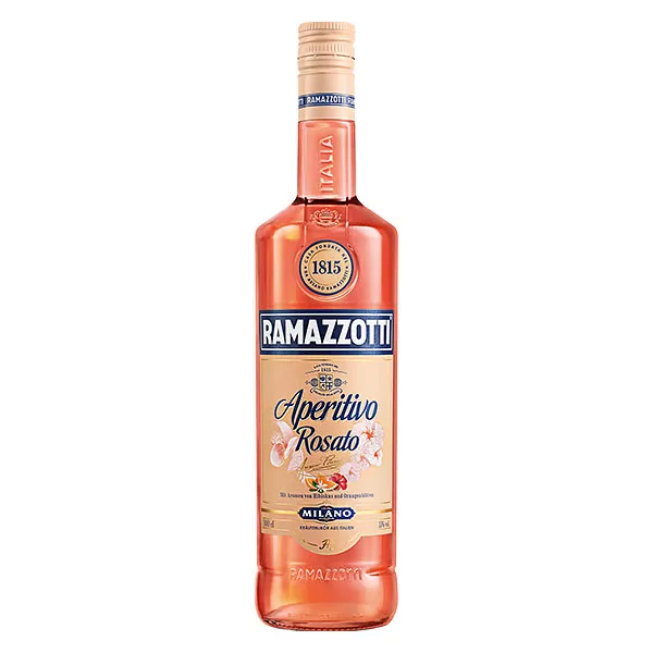 Ramazzotti Aperitivo Rosato Hibiskus & Orangenblüten 1,0L 15% vol