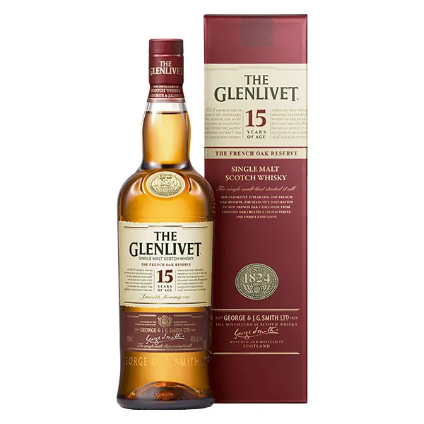 The Glenlivet 15 Jahre French Oak Reserve 0,7L 40% vol
