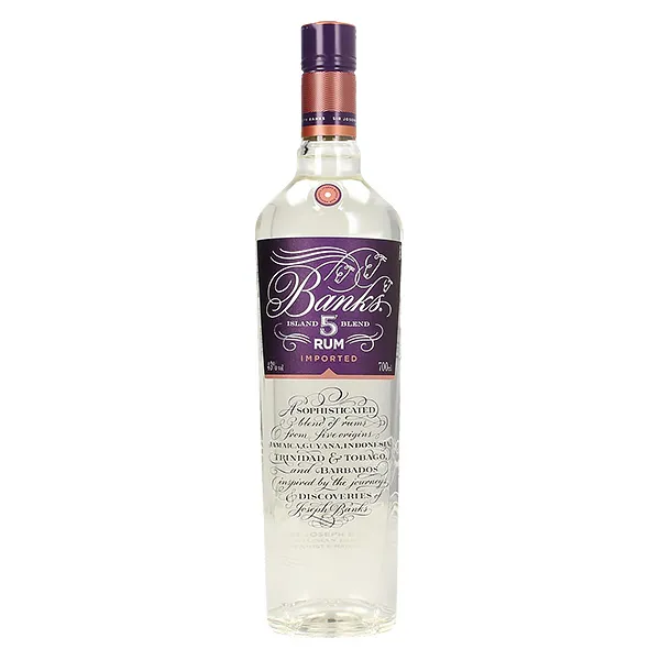 Banks 5 Island White Rum 0,7L 43% vol