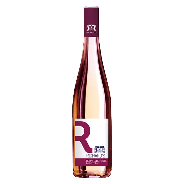 Richards Dornfelder Rosé QbA halbtrocken 0,75L