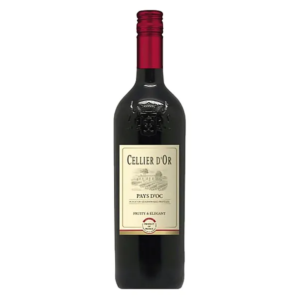 Cellier d'Or Rouge Vin de Pays Rot trocken 1,0L